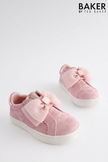 Baker by Ted Baker Girls Organza Bow Trainers (E19712) | £40