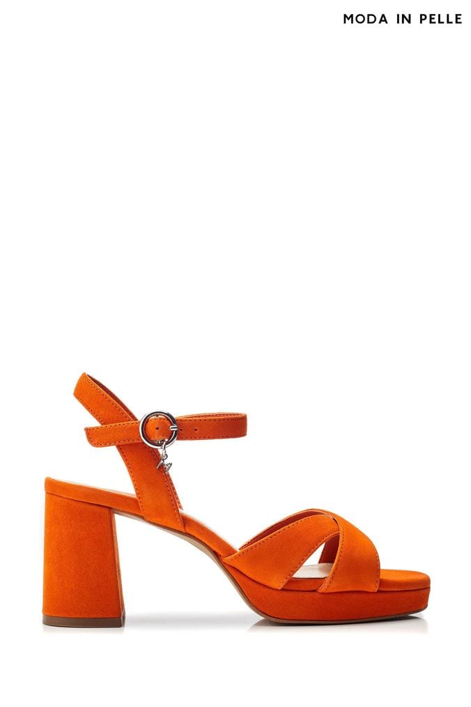 Buy Women s Orange Partywear Footwear Online Next UK