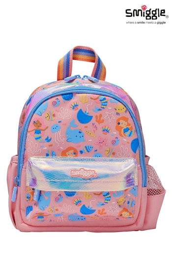 Smiggle Pink Over and Under Teeny Tiny Backpack (E21320) | £25