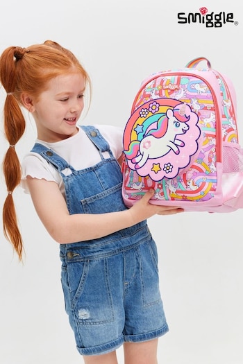 Smiggle Pink Blast Off Junior Character Backpack (E21328) | £35