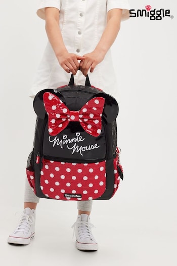Smiggle Red Minnie Mouse Classic Backpack (E21342) | £48