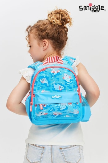 Smiggle Blue Over and Under Teeny Tiny Backpack (E21365) | £25