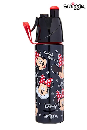Smiggle Red Minnie Mouse Insulated Stainless Steel Spritz Drink Bottle 500ML (E21378) | £22