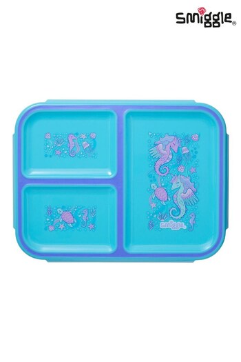 Smiggle Blue Epic Adventures Boost Trio Lunchbox (E21380) | £13.50