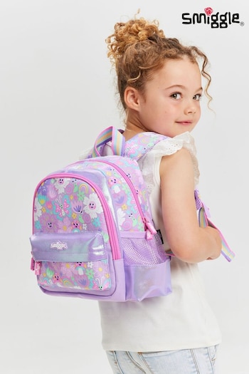 Smiggle Purple Over and Under Teeny Tiny Backpack (E21386) | £25