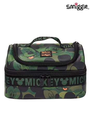 Smiggle Green Mickey Mouse Double Decker Lunchbox (E21394) | £22
