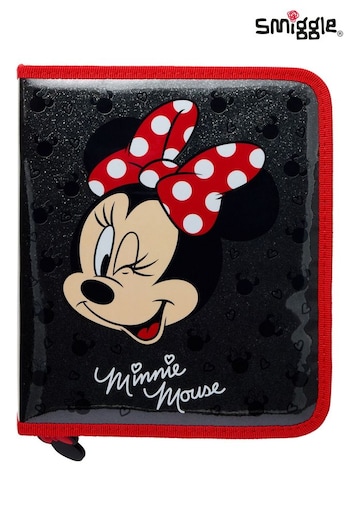 Smiggle Red Minnie Mouse Zip It Stationery Gift Pack (E21396) | £22