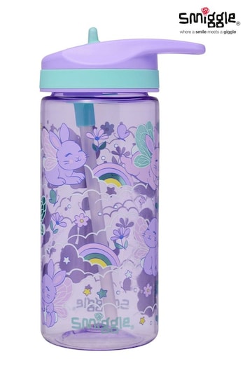 Smiggle Purple Blast Off Junior Plastic Drink Bottle 440Ml (E21406) | £11