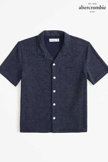 Abercrombie & Fitch Relaxed Fit Navy T-Shirt (E21440) | £29