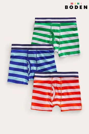 Boden Green Boxers 3 Pack (E21498) | £25 - £29