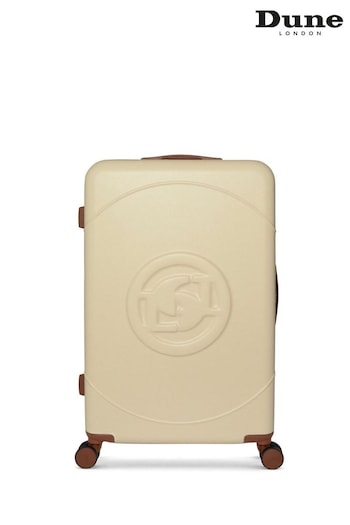 Dune London Cream Onella Large Suitcase 78cm (E21508) | £129