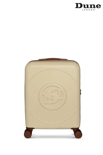 Dune London Cream Onella Cabin Suitcase 55cm (E21515) | £105