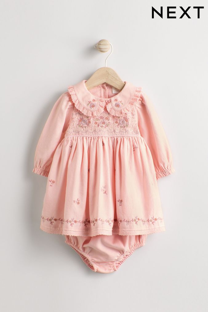 Baby Girl Pink Dresses Floral Printed Pink Dresses Next UK