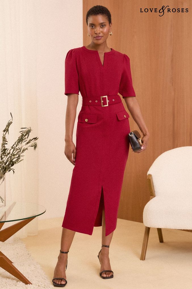 Midi shift dresses uk online