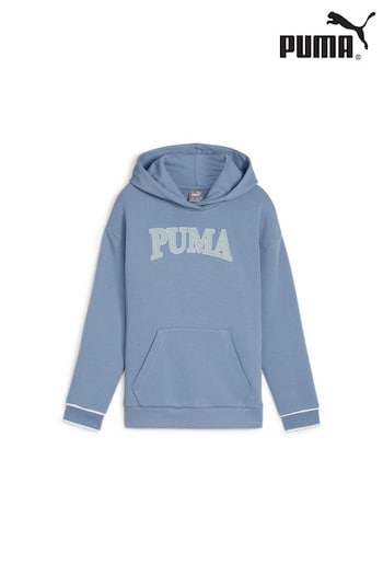 Puma Kort Blue Girls Kids Squad Hoodie (E22479) | £45