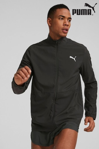 Puma Neon Black Mens Run Favourite Woven Running Jacket (E22497) | £50