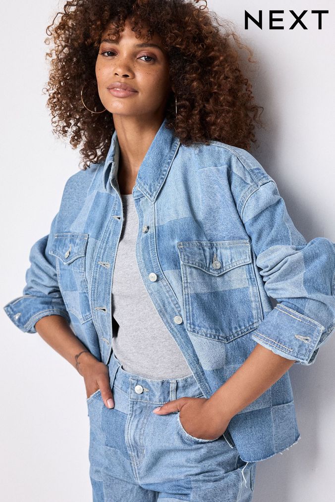 Tall Denim Jackets Womens Tall Jean Jackets Next UK