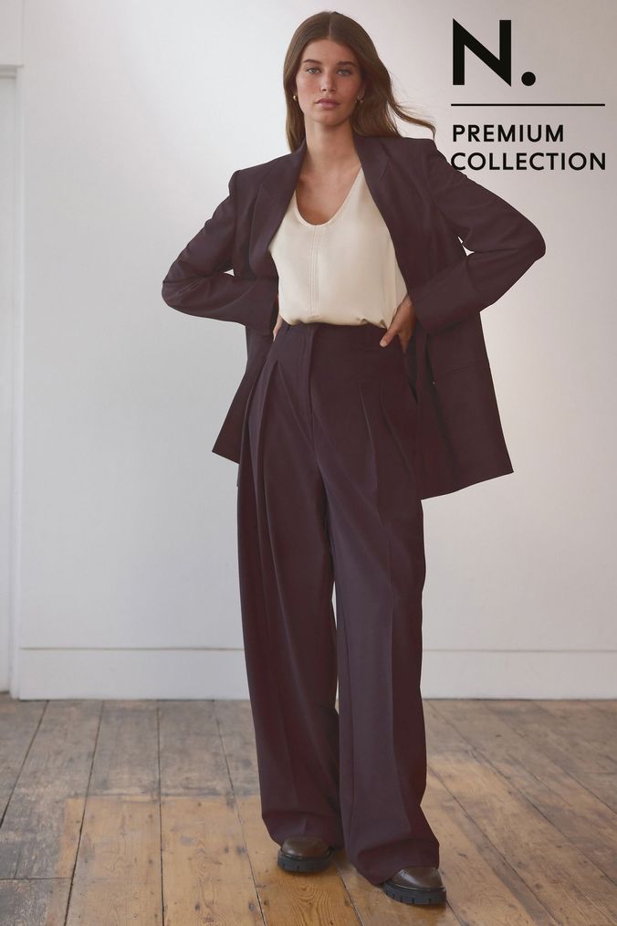 Next black trouser suit clearance