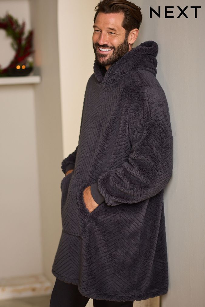 Men s Loungewear Hoodies Plain Zip Through Next