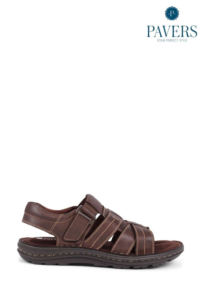 Next mens leather sandals online
