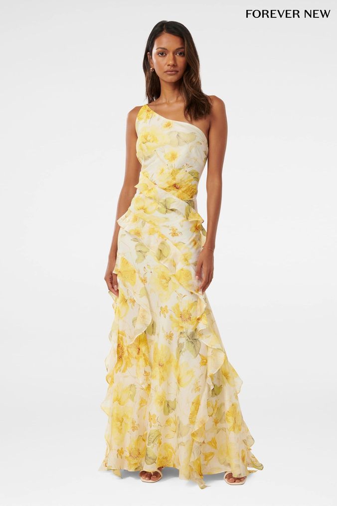 Buy Women s 16 Forever New Yellow Online ArvindShops