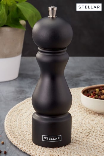 Stellar Black 18cm Pepper Mill (E24079) | £36