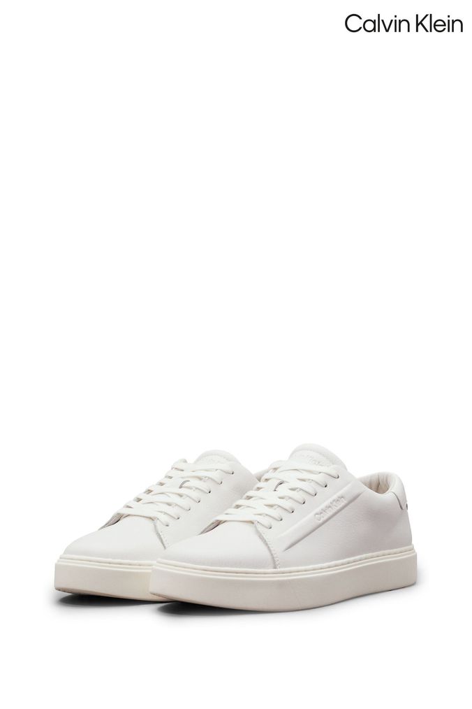 Buy Men s White Canvas Shoes Online Next UK