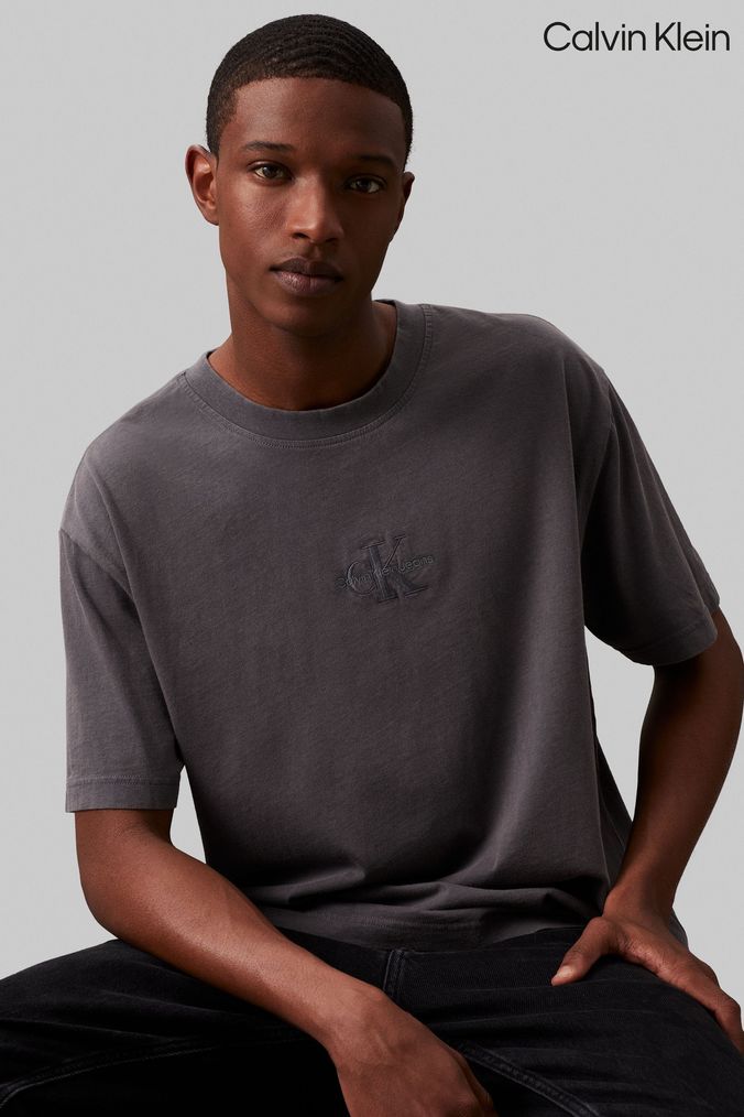 Buy Men s Calvin Klein Jeans Plus Size Tops Online Next UK