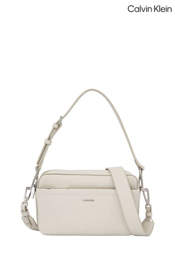 Calvin Klein Grey Must Convertible Camera Bag (E24429) | £110