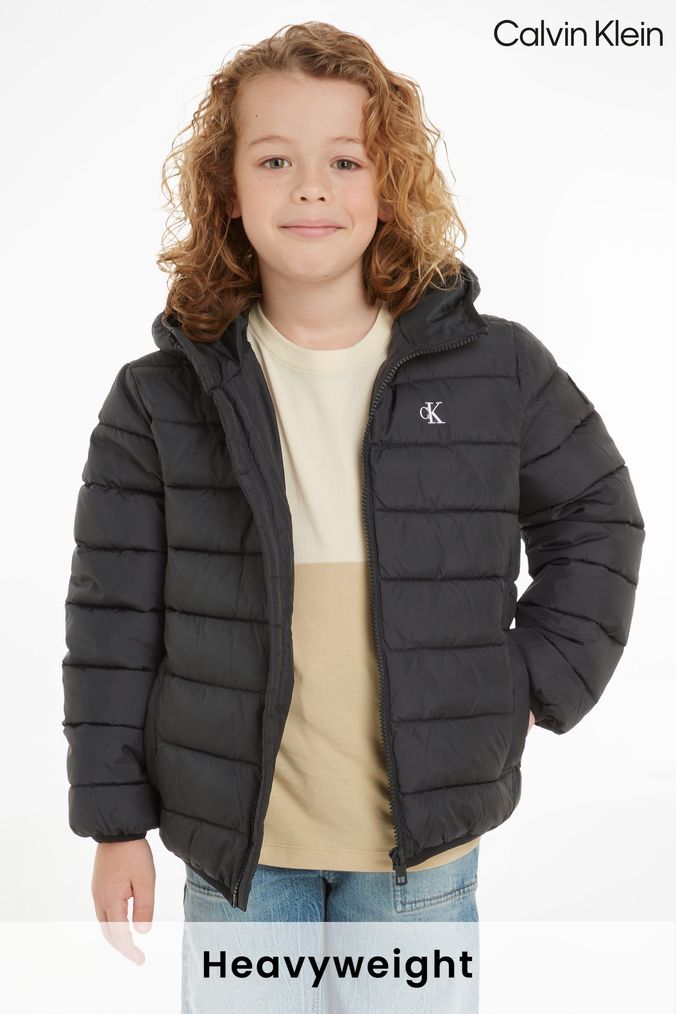 Calvin klein jackets for girls clearance