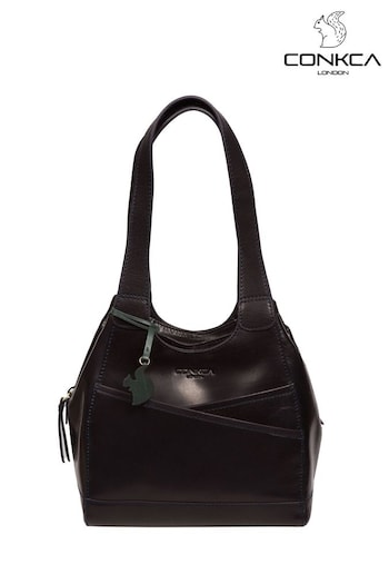 Conkca Blue 'Juliet' Leather Handbag (E24555) | £69