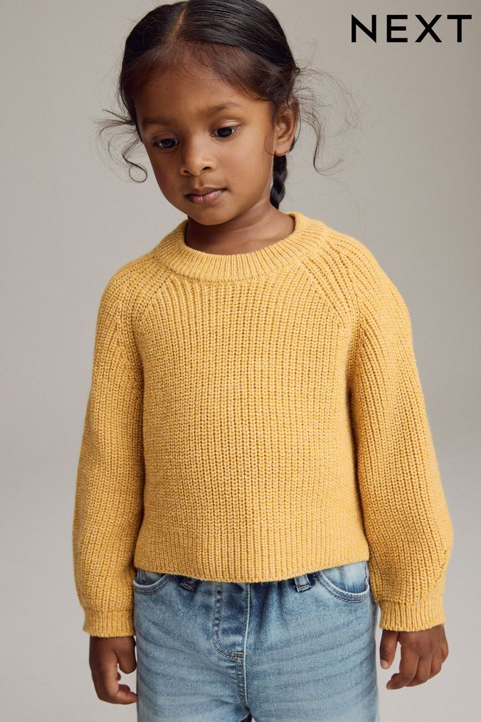 Mustard jumper girls clearance