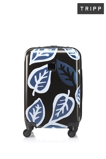 Tripp Blue Bold Leaf Hard Cabin 4W 55cm Suitcase (E25179) | £49.50
