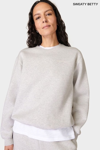 Sweaty Betty Grey Powerhouse Sweatshirt (E25260) | £80