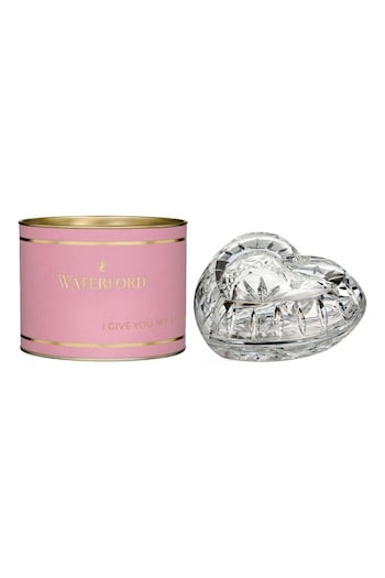 Waterford Clear Giftology Heart Box (E25595) | £100