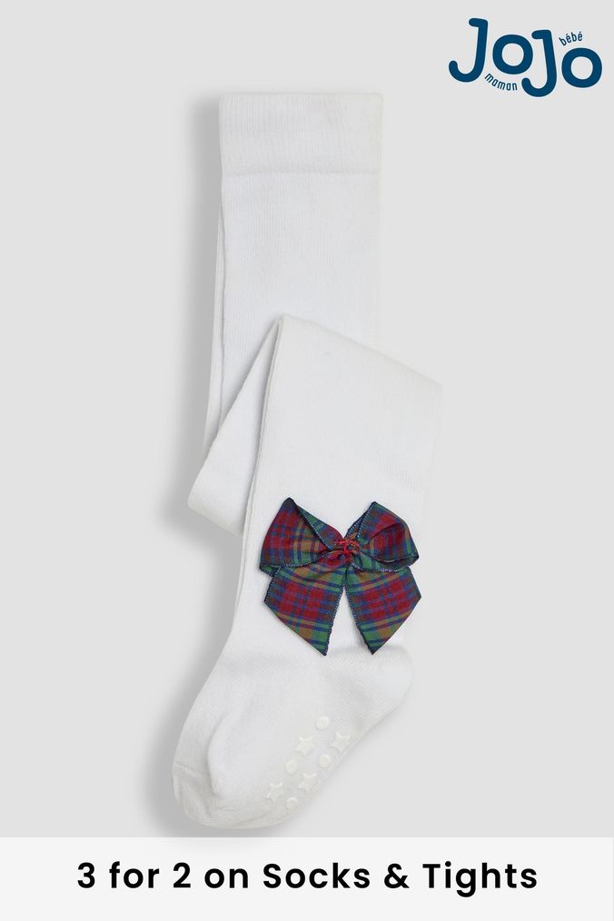 Next girls white tights top