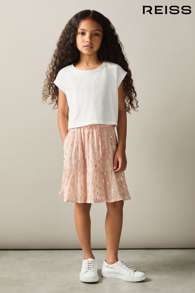 Pink skirt next online