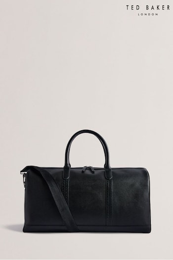 Ted Baker Black Conarr Saffiano Leather Holdall (E27194) | £195