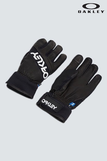 Oakley Factory Winter Leather Black Gloves 2.0 (E27664) | £65