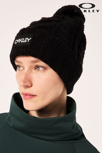 Oakley Womens Harper Pom Knitted Beanie (E27689) | £39