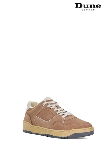 Dune London Cream Tainted Chunky Court Trainers (E27819) | £115