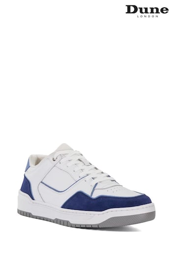 Dune London Blue Tainted Chunky Court Trainers (E27820) | £115
