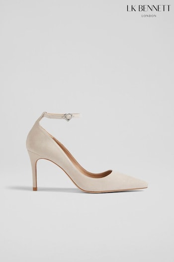 Catelyn Ankle Suede Closed Courts (E28207) | £299