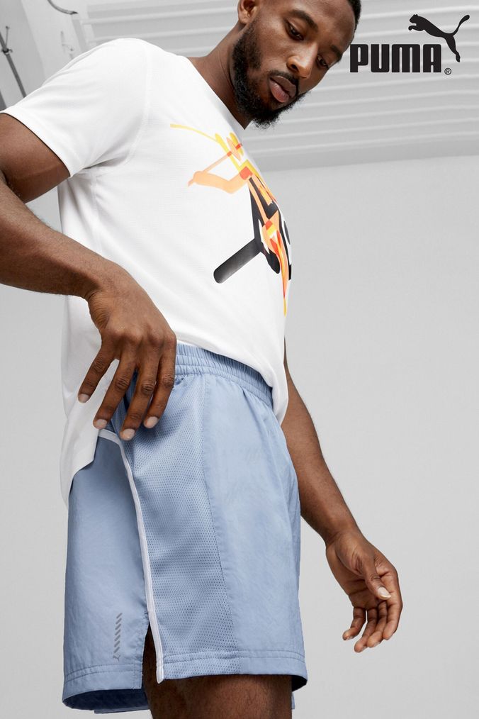 Mens puma jersey shorts shop