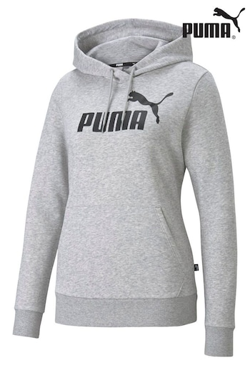 Puma Grey Essentials Logo Women's Hoodie (E28758) | £48