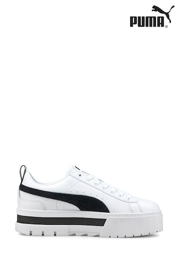 Puma White Mayze Women Trainers (E28835) | £90