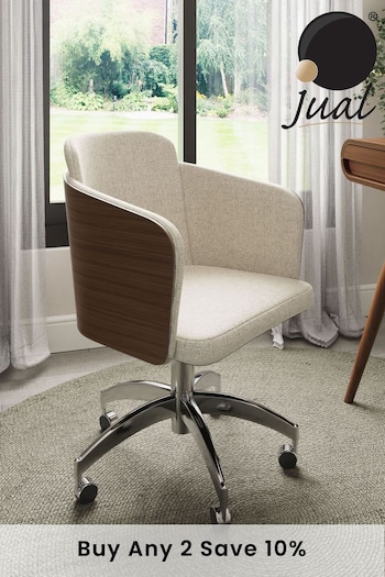 Jual Walnut San Francisco Fabric Office Chair (E29274) | £320