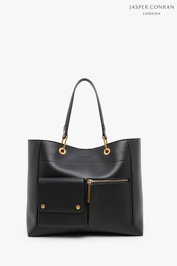 Jasper Conran London Shopper Black Bag (E29687) | £140