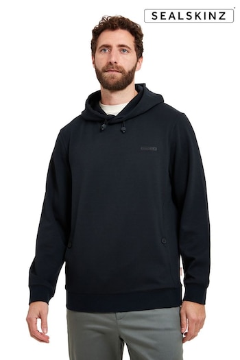 SEALSKINZ Blue Quentin Hoodie with Pockets (E29930) | £125