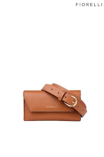 Fiorelli Margot Brown Belt Bag With Flap (E31135) | £39